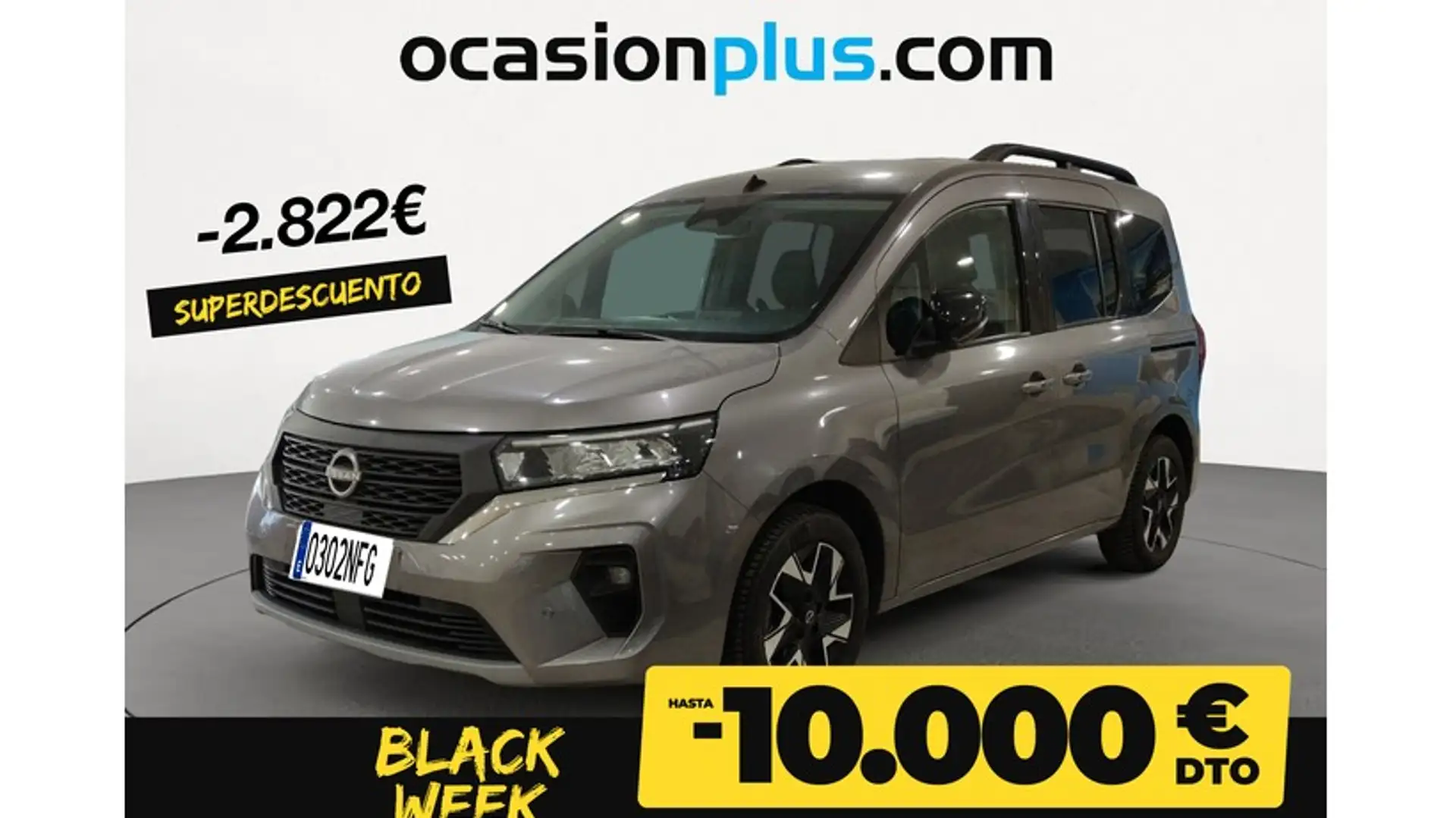 Nissan Townstar Furgón 1.3G Profesional L1 2pl. 130 Gris - 1