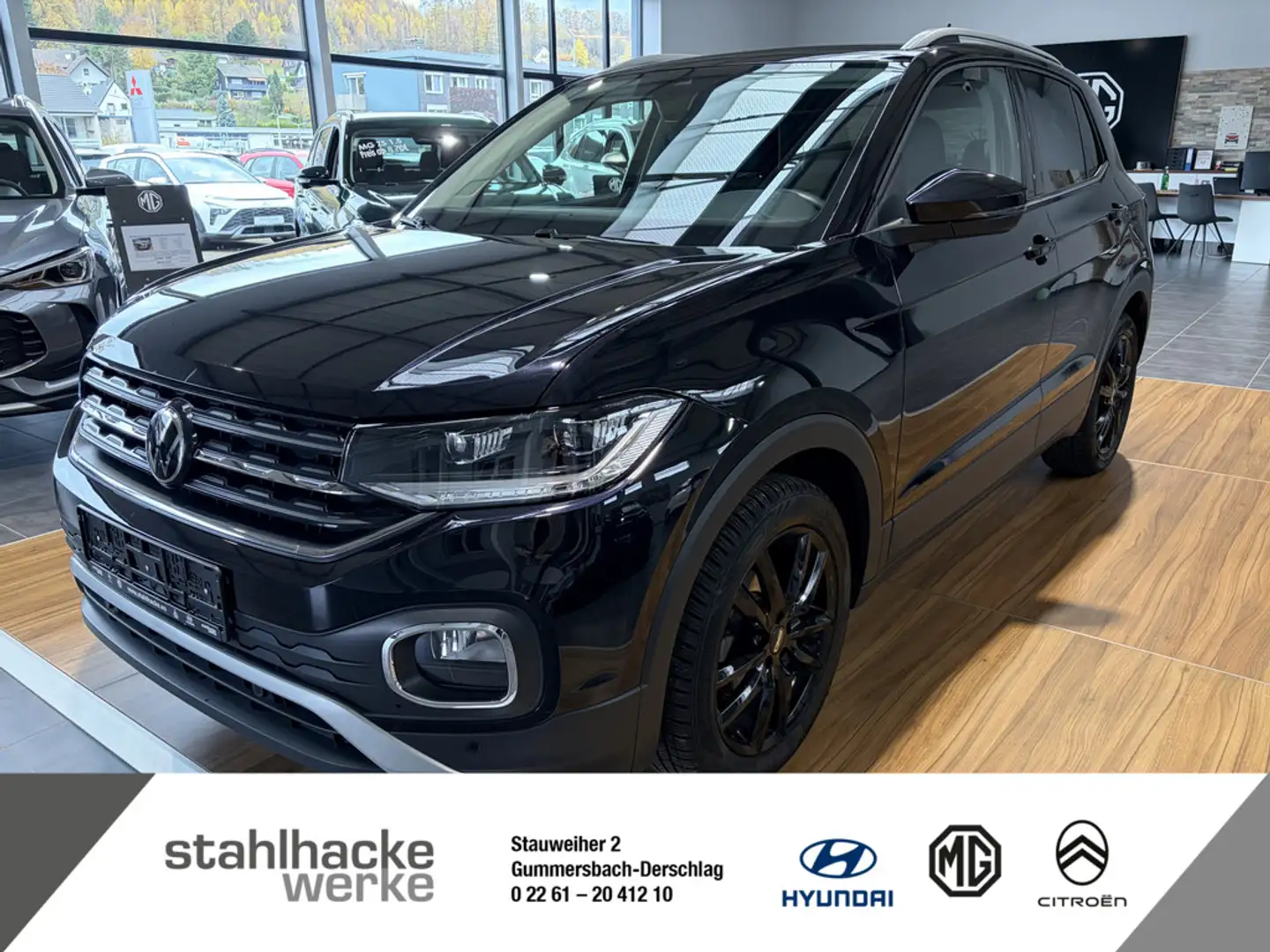 Volkswagen T-Cross 1.5 TSI Style Zwart - 1