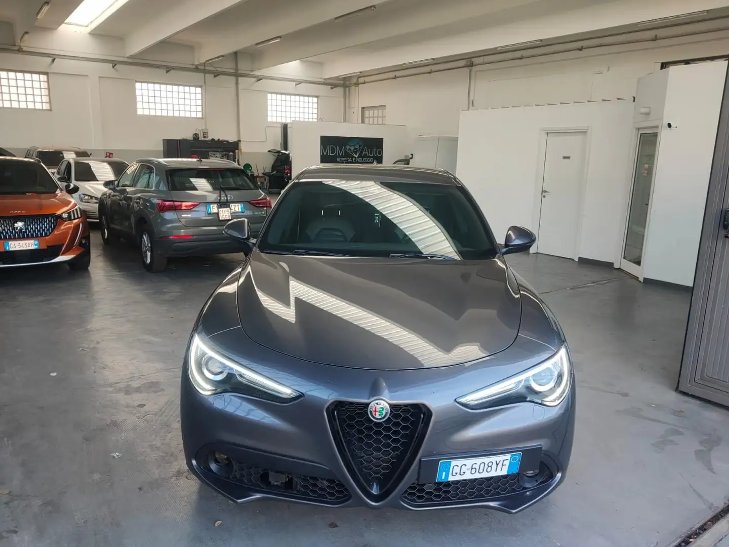 Alfa Romeo Stelvio Stelvio 2.2 t Veloce Ti Q4 210cv auto Gris - 2
