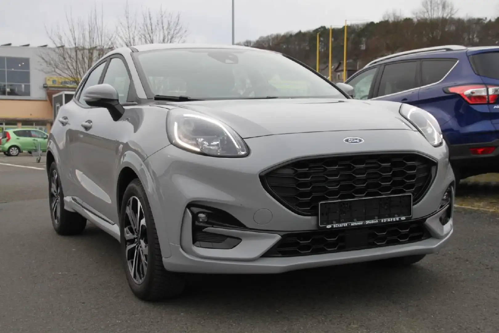Ford Puma ST-Line+SHZ+LHZ+LMF+NAVI+KLIMA+DAB+ISOFIX+ Gris - 2