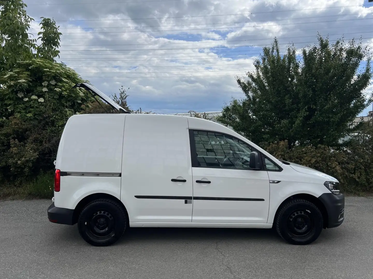 Volkswagen Caddy Kasten Klima bluetooth PDC Leiterklap. Mwst 1.Bes Wit - 2