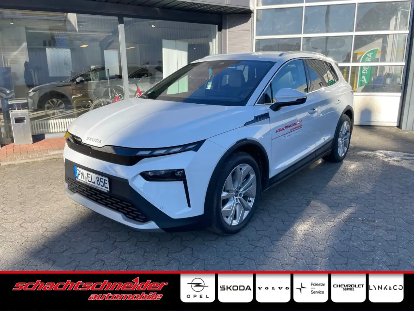 Skoda Elroq 85+AdvancedPaket+AHZB+20Zoll Alb - 1