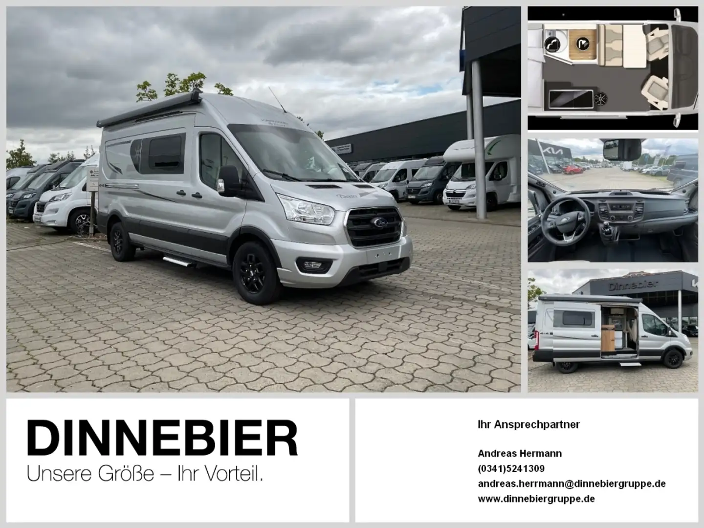 Karmann Dexter 560 AW 4 x 4, Heizung Combi D6E, Lithium Zilver - 1