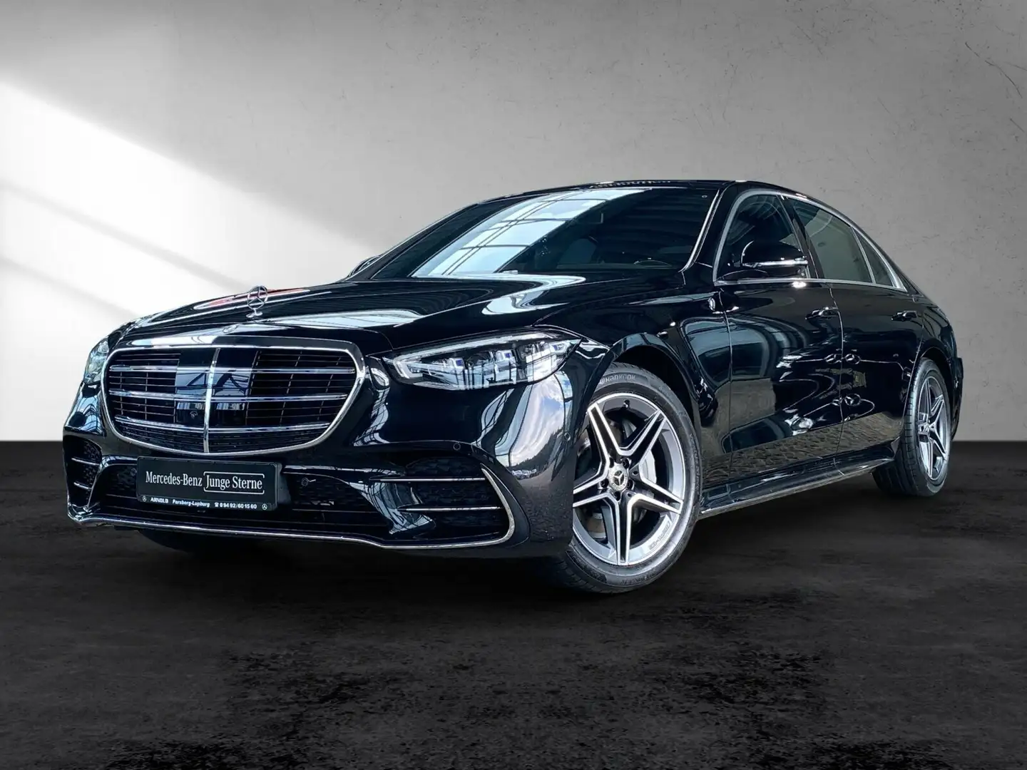 Mercedes-Benz S 450 S 450 d 4M lang AMG L. DRIVEPILOT HUD Pano 360° Schwarz - 2