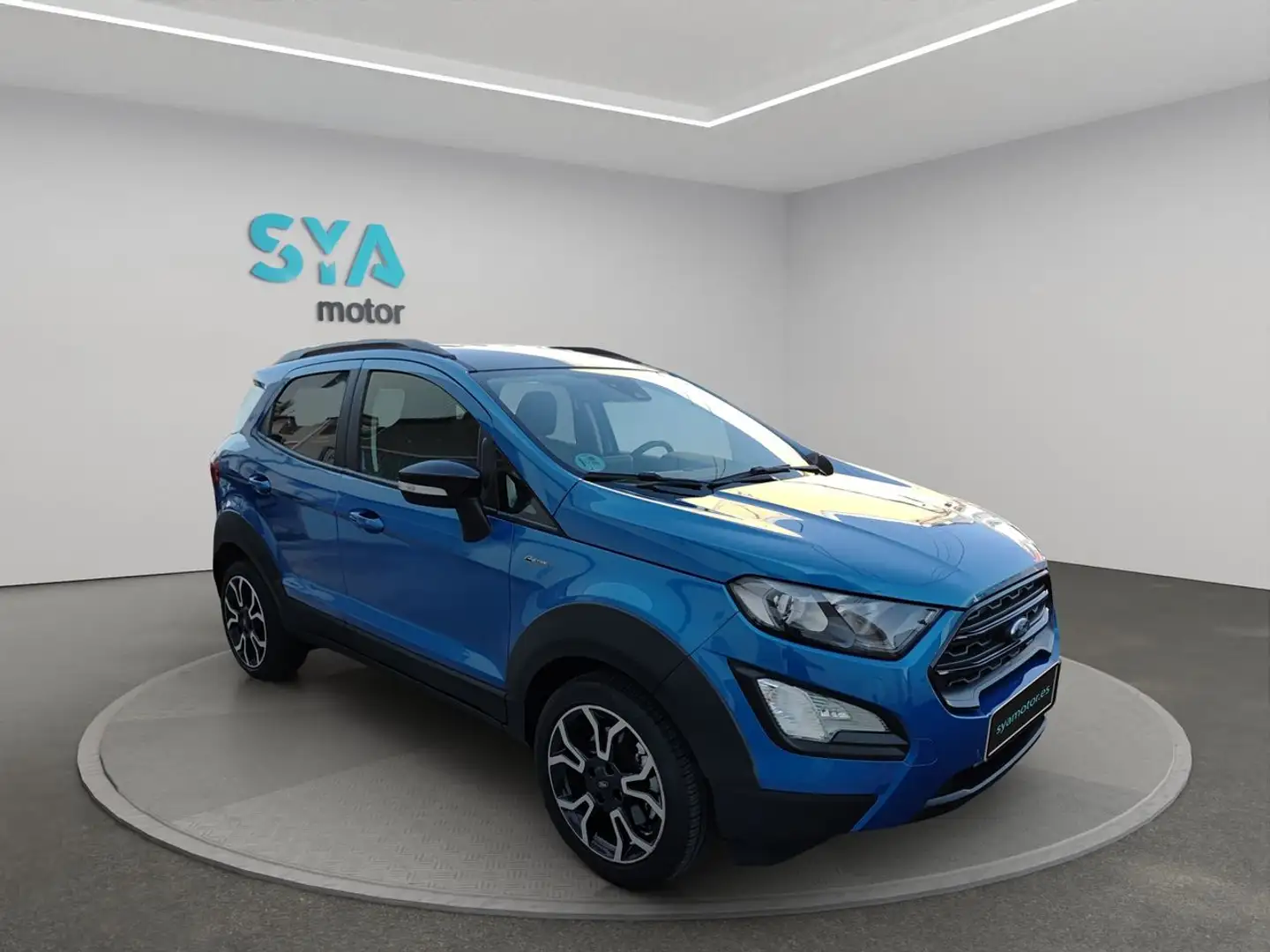 Ford EcoSport 1.0 EcoBoost Active 125 Blauw - 1