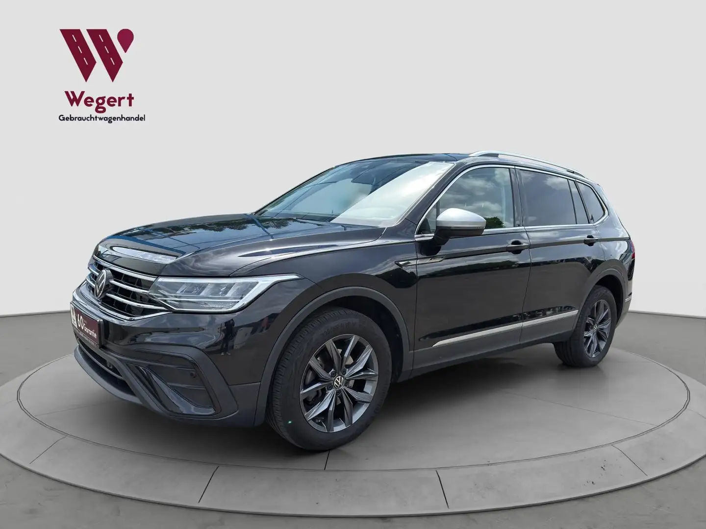 Volkswagen Tiguan Allspace Life*AHK*ACC*R-CAM*LED*1HAND* Noir - 1
