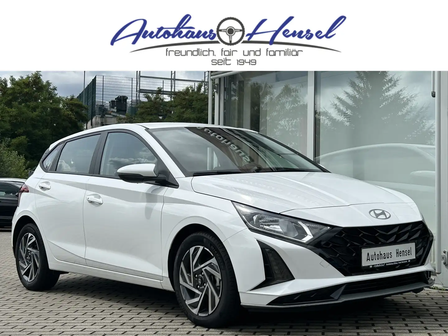 Hyundai i20 1.0 T-GDi Trend Komfort-Paket Klimaauto Navi Cam Blanc - 1