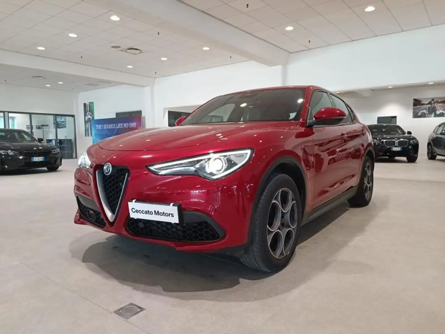 Alfa Romeo Stelvio 2.0 t Super Q4 280cv auto my19 Rosso - 1