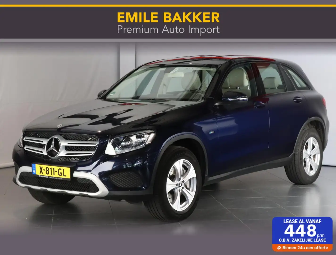 Mercedes-Benz GLC 350 350e 4MATIC Bleu - 1