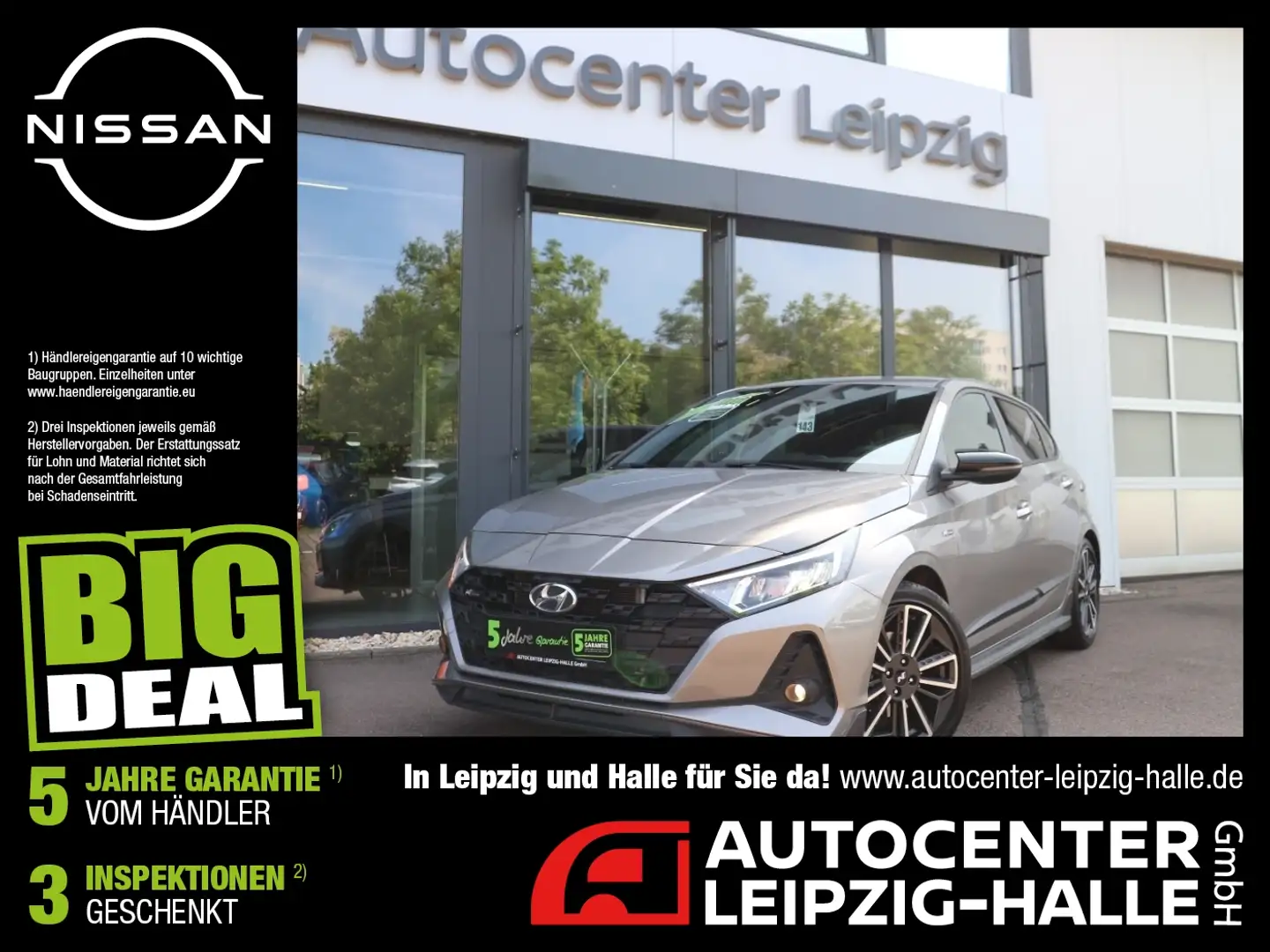 Hyundai i20 1.0 T-GDI N- Line Automatik Kamera LED Klima Grigio - 1