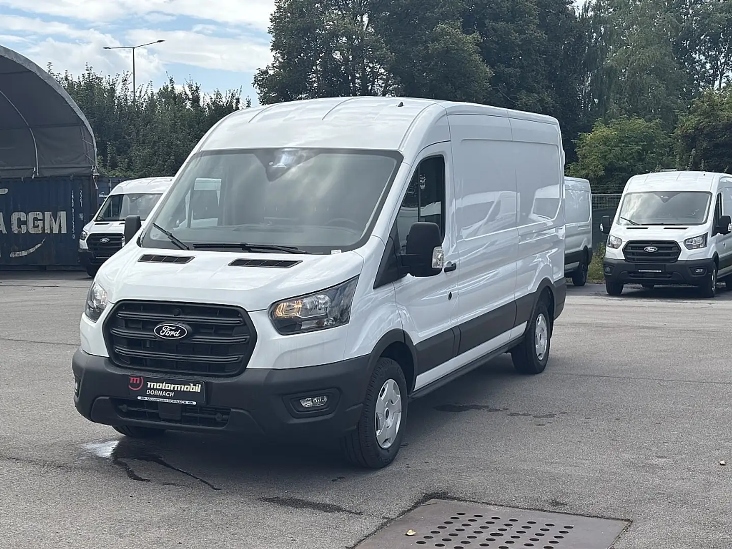 Ford Transit Transit Kasten 2,0 EcoBlue L3H2 350 Trend Weiß - 1