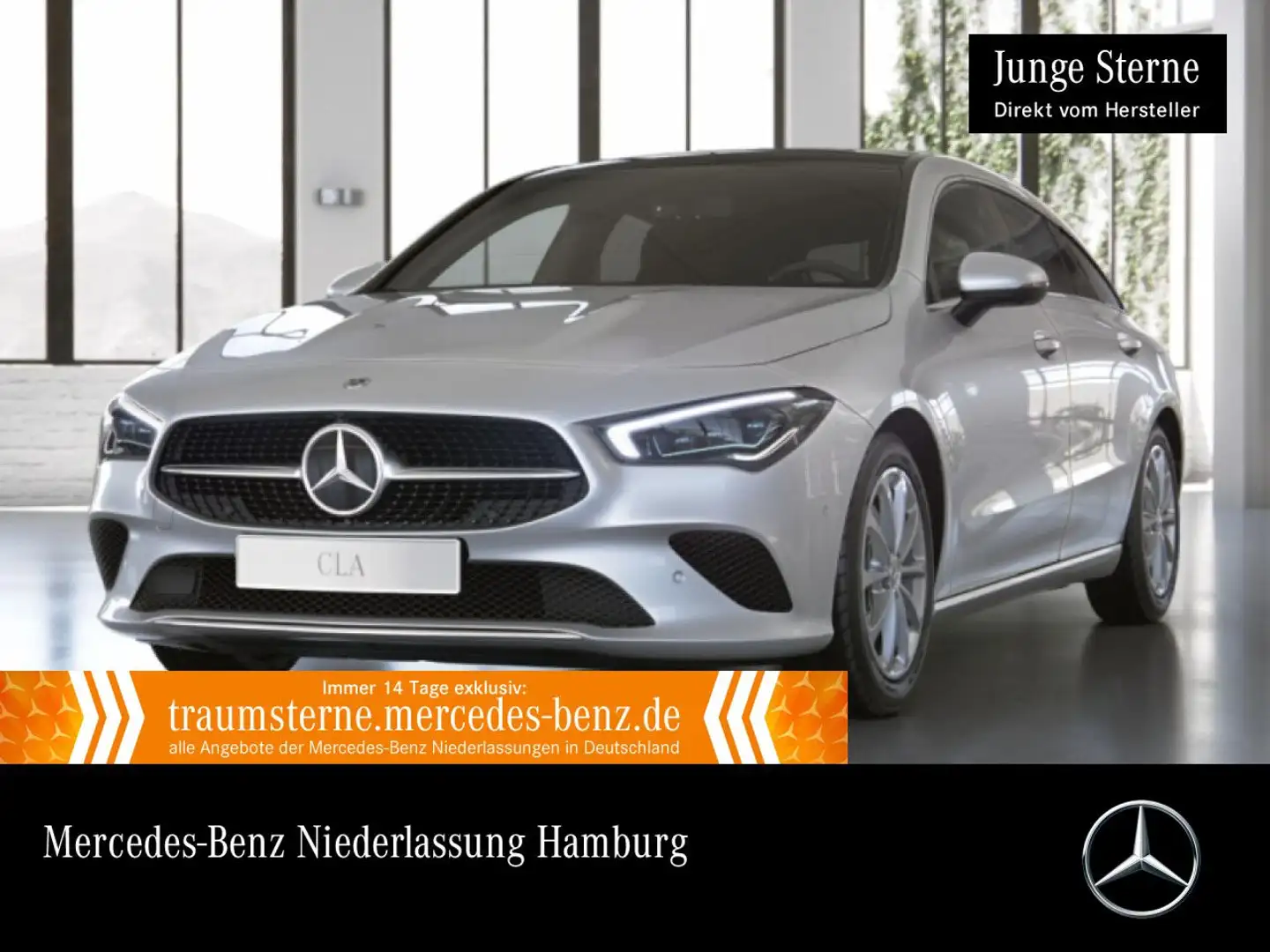 Mercedes-Benz CLA 250 e PROGRESSIVE+PANO+360°+MULTIBEAM+TOTW+8G Weiß - 1