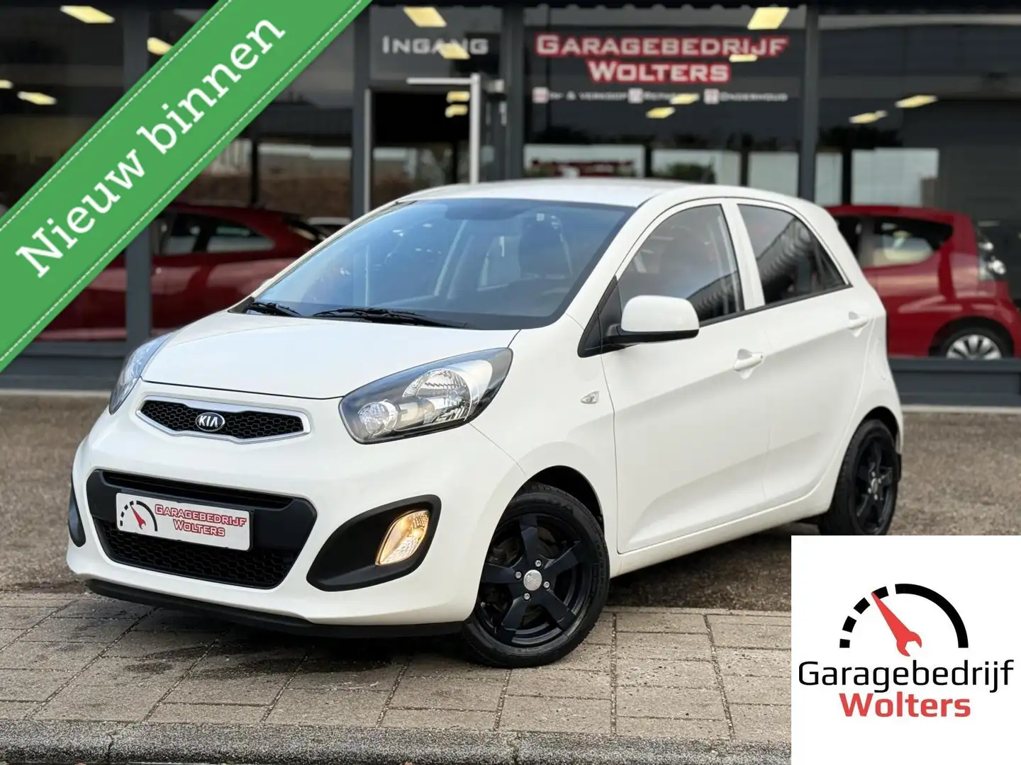 Kia Picanto 1.0 CVVT ComfortLine AIRCO 5DRS ELEC.PAKKET Blanc - 1