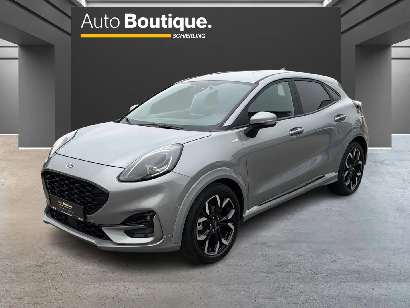 Ford Puma 1.0 EcoBoost Hybrid S&S aut. ST-Line/DAB/+ Silber - 1