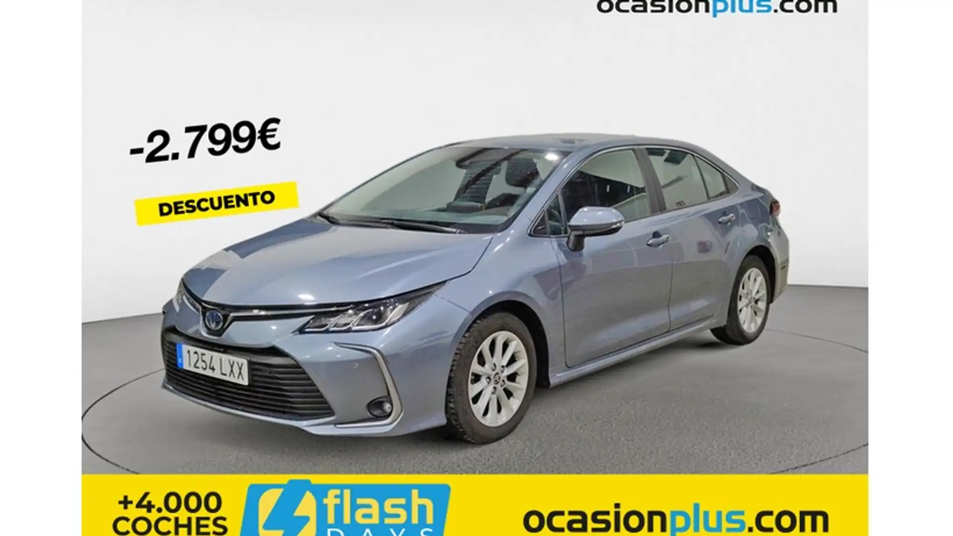 Toyota Corolla Sedán 125H Advance Gris - 1