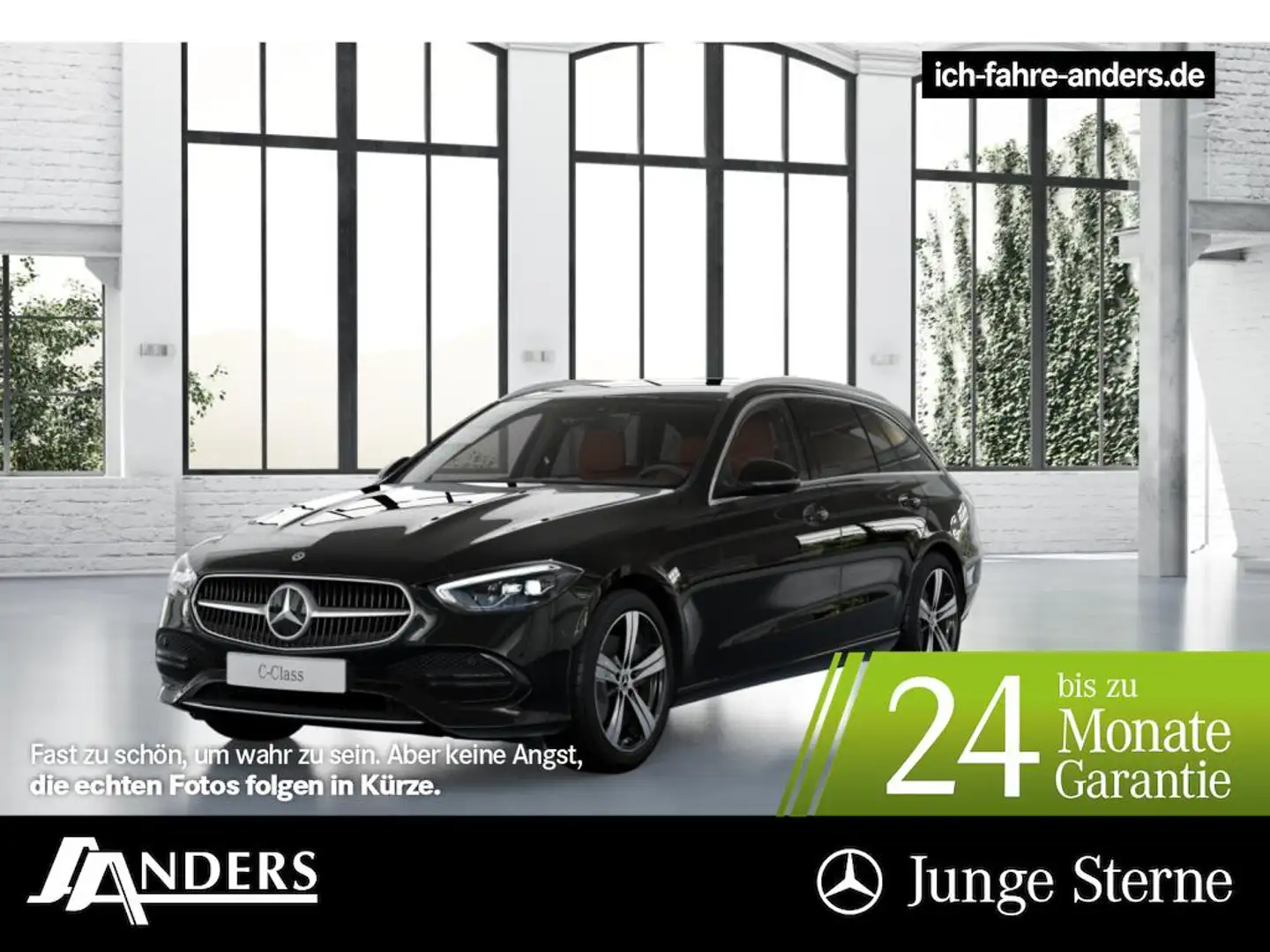 Mercedes-Benz C 220 d T Avantgarde+MBUX+LED+Kam+AHK+EASY+SOUND Zwart - 1