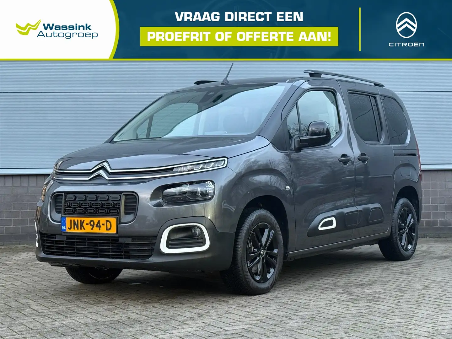 Citroen Berlingo 1.2 130 pk automaat Shine | camera | climate contr Grau - 1