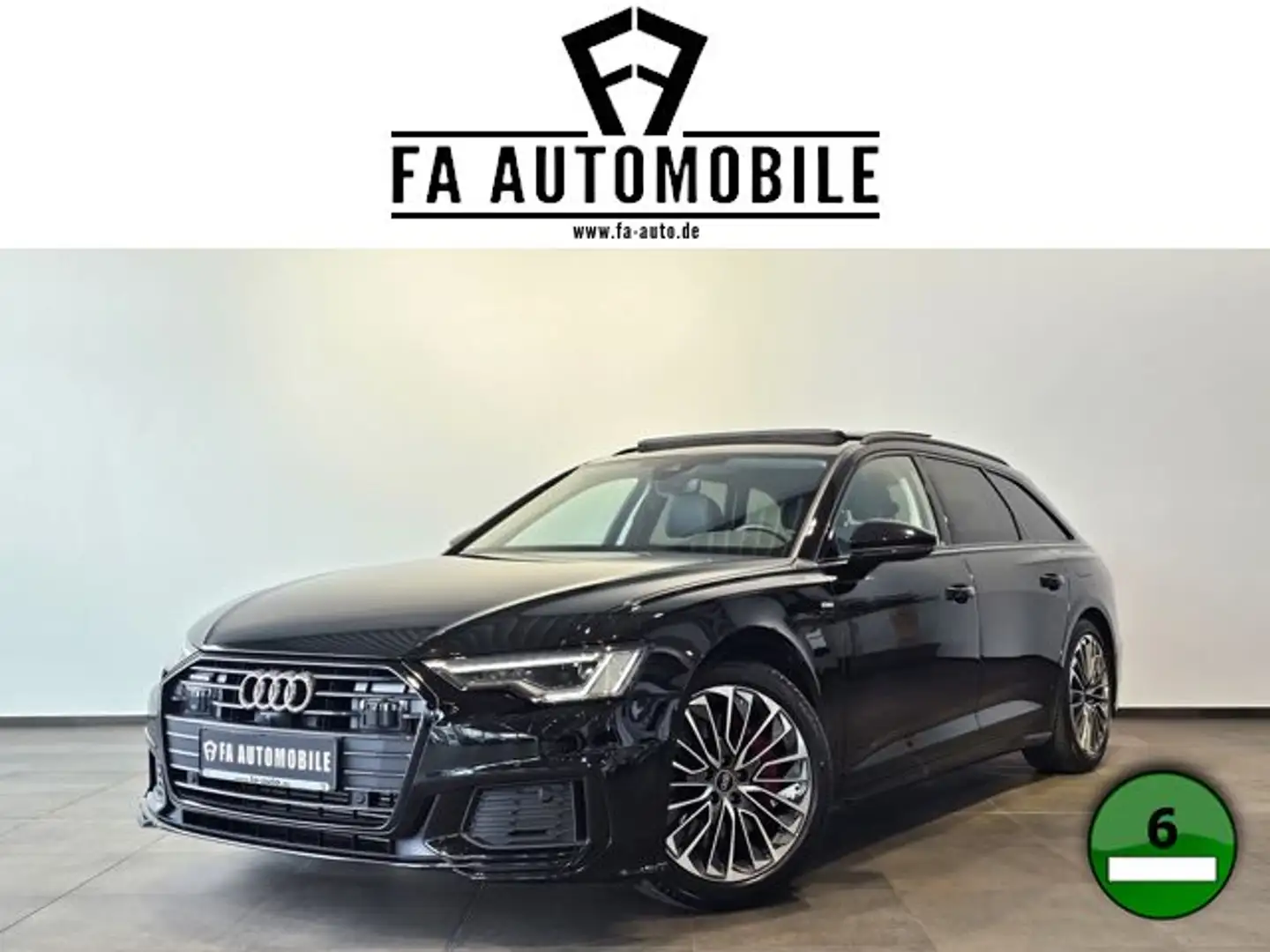 Audi A6 55 e 2x S Line Black Pano Matrix Kameras 19" Schwarz - 1