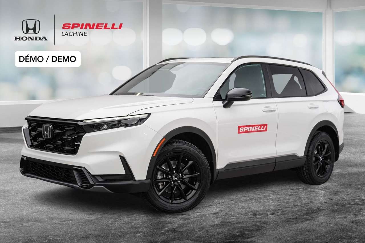 2027 Honda CR-V SPORT AWD; TOIT ANGLES MORT SIÈGE+VOLANT CHAUFFANT