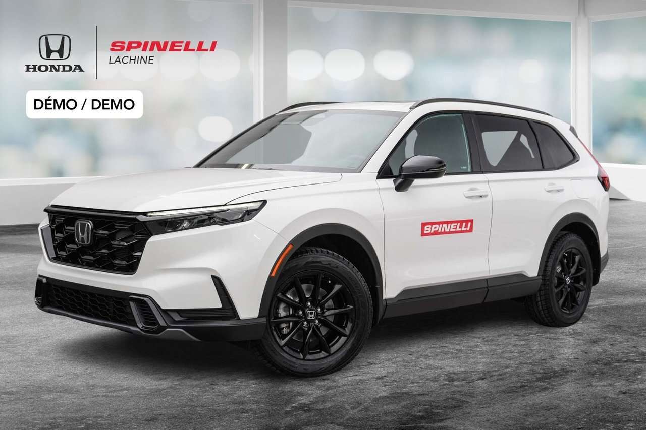 2027 Honda CR-V SPORT AWD; TOIT ANGLES MORT SIÈGE+VOLANT CHAUFFANT