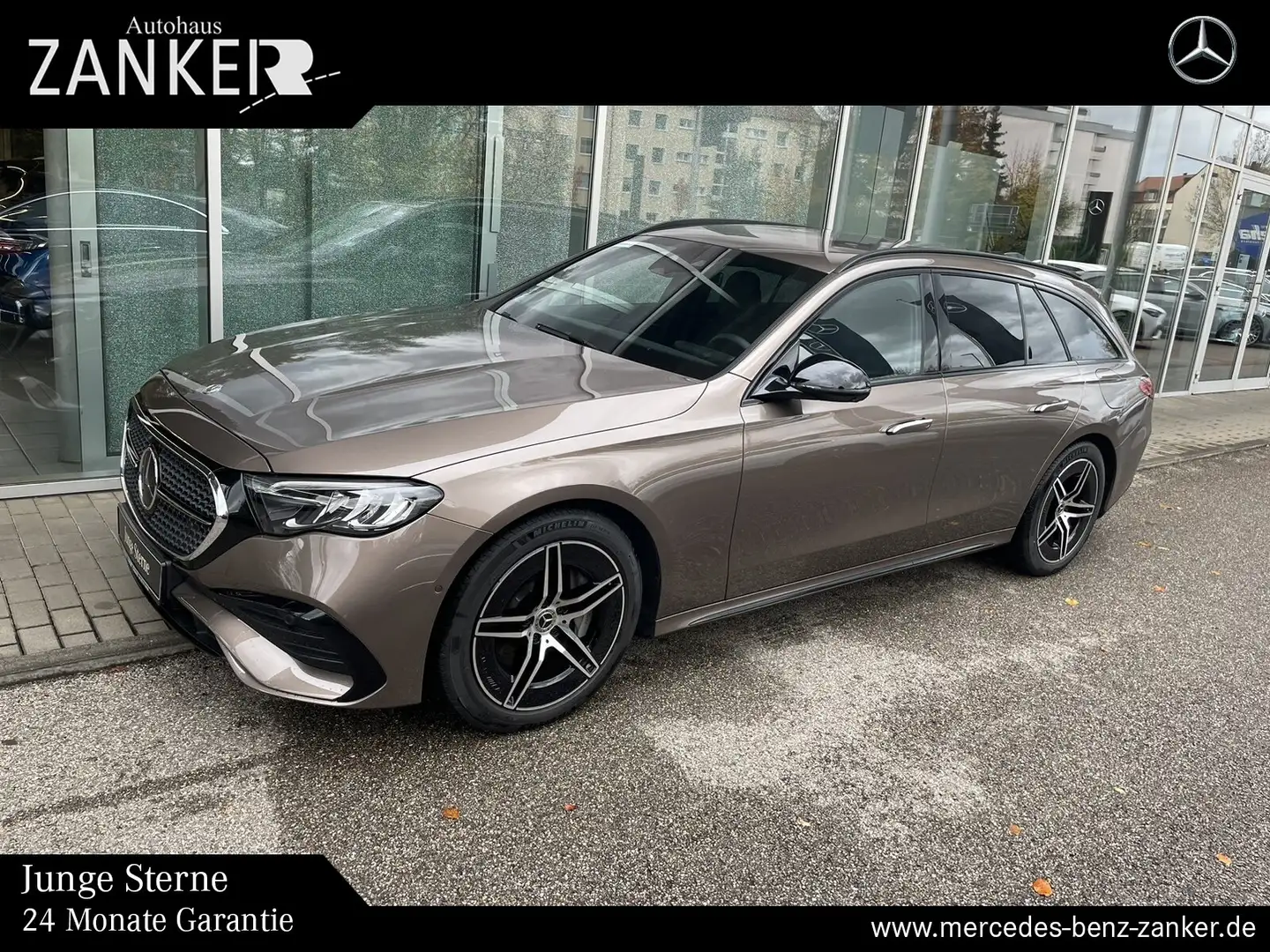 Mercedes-Benz E 300 E 300 de 4M T AMG *AHK*DISTRONIC*360*NIGHT*MEMO* Brązowy - 1