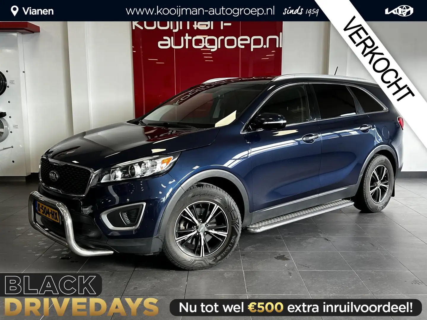 Kia Sorento 3.3 V6 Automaat Dynamic Écht Úniek! 1 Exemplaar va Azul - 1