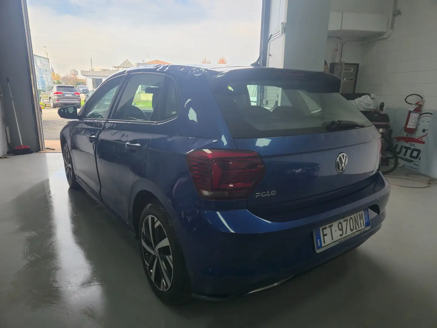 Volkswagen Polo Polo VI 2017 5p 1.0 tsi Highline 95cv Blau - 2