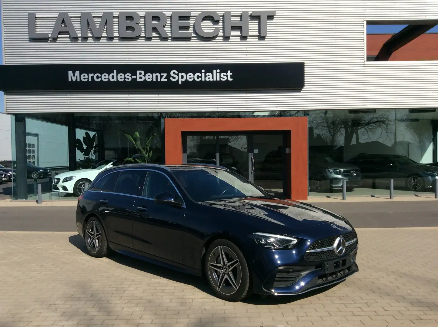 Mercedes-Benz C 200 Break AMG Line * 360° * DISTRONIC * DAB * SFEER Bleu - 1