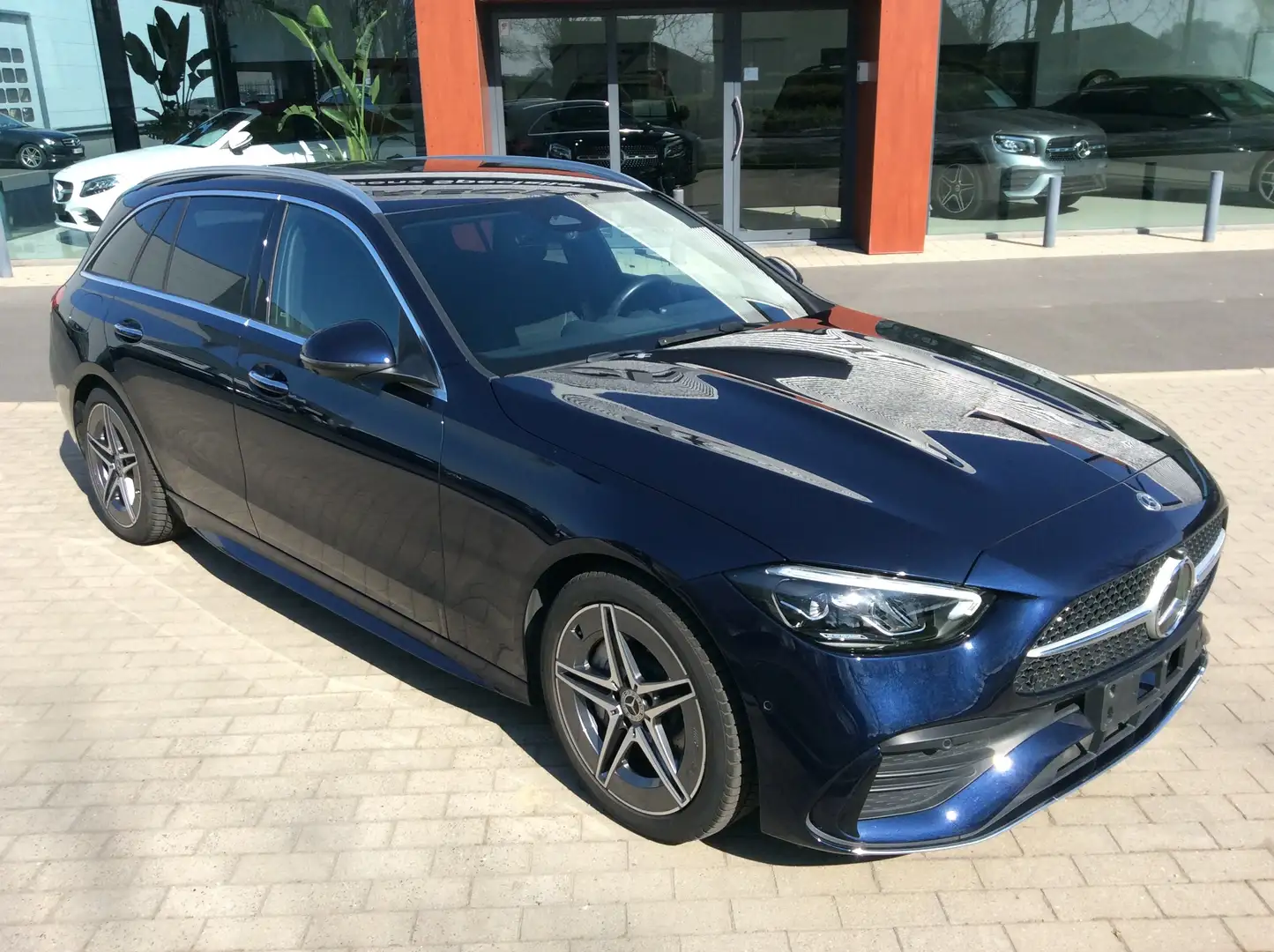 Mercedes-Benz C 200 Break AMG Line * 360° * DISTRONIC * DAB * SFEER Bleu - 2