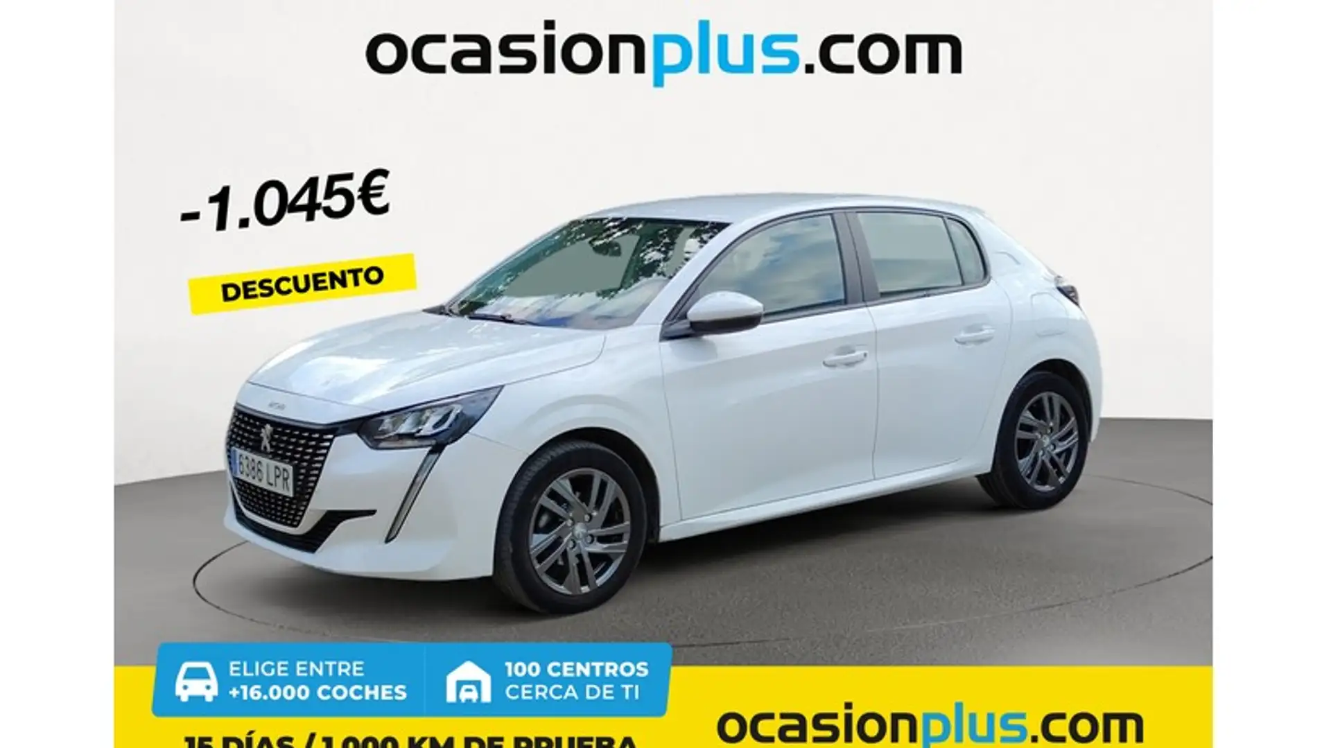 Peugeot 208 1.2 Puretech S&S Active 75 Blanc - 1