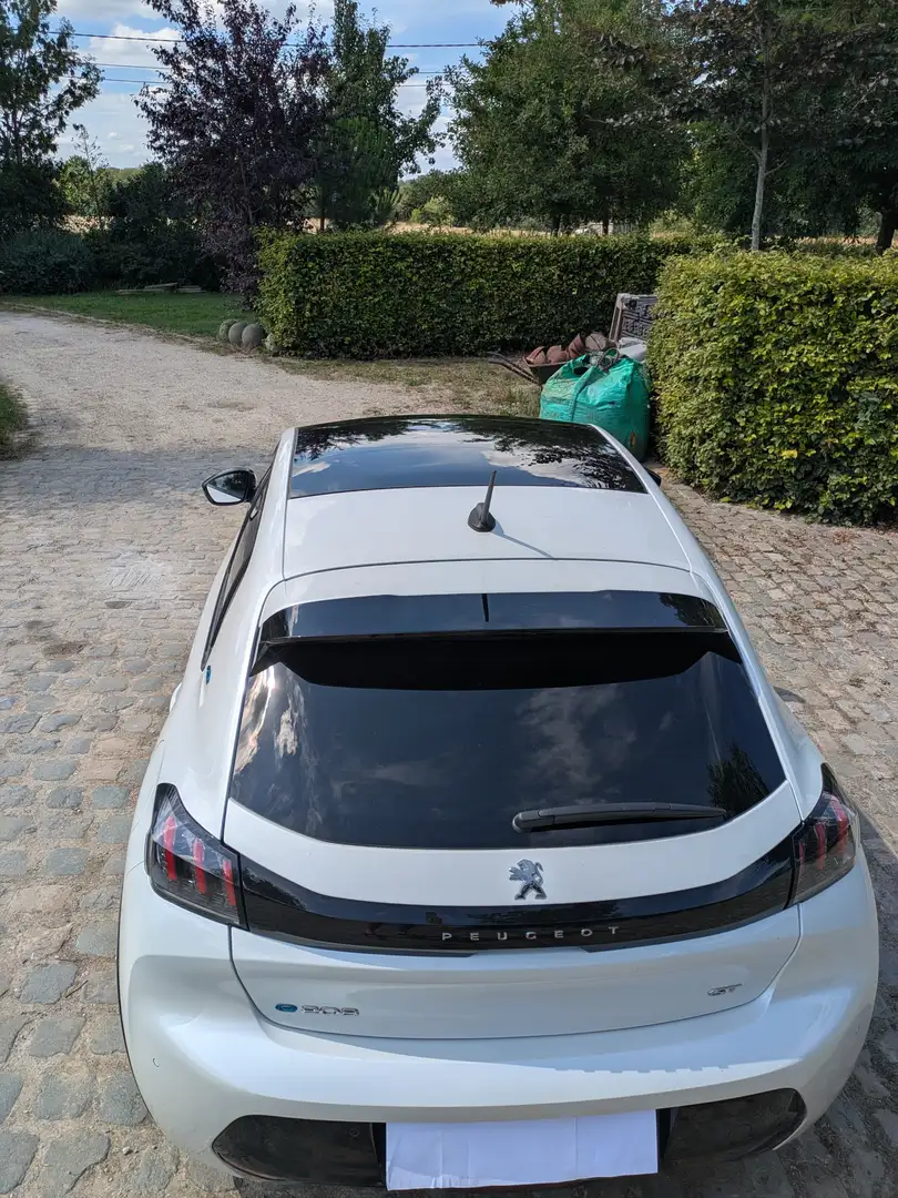Peugeot e-208 e-208 50 kWh GT Pack Blanc - 1