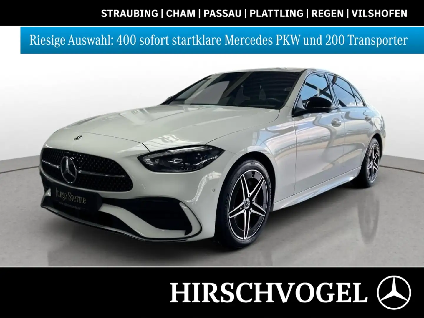 Mercedes-Benz C 400 e 4M AMG-Line+Night+DISTRON+DIGITAL-LIGHT Weiß - 1