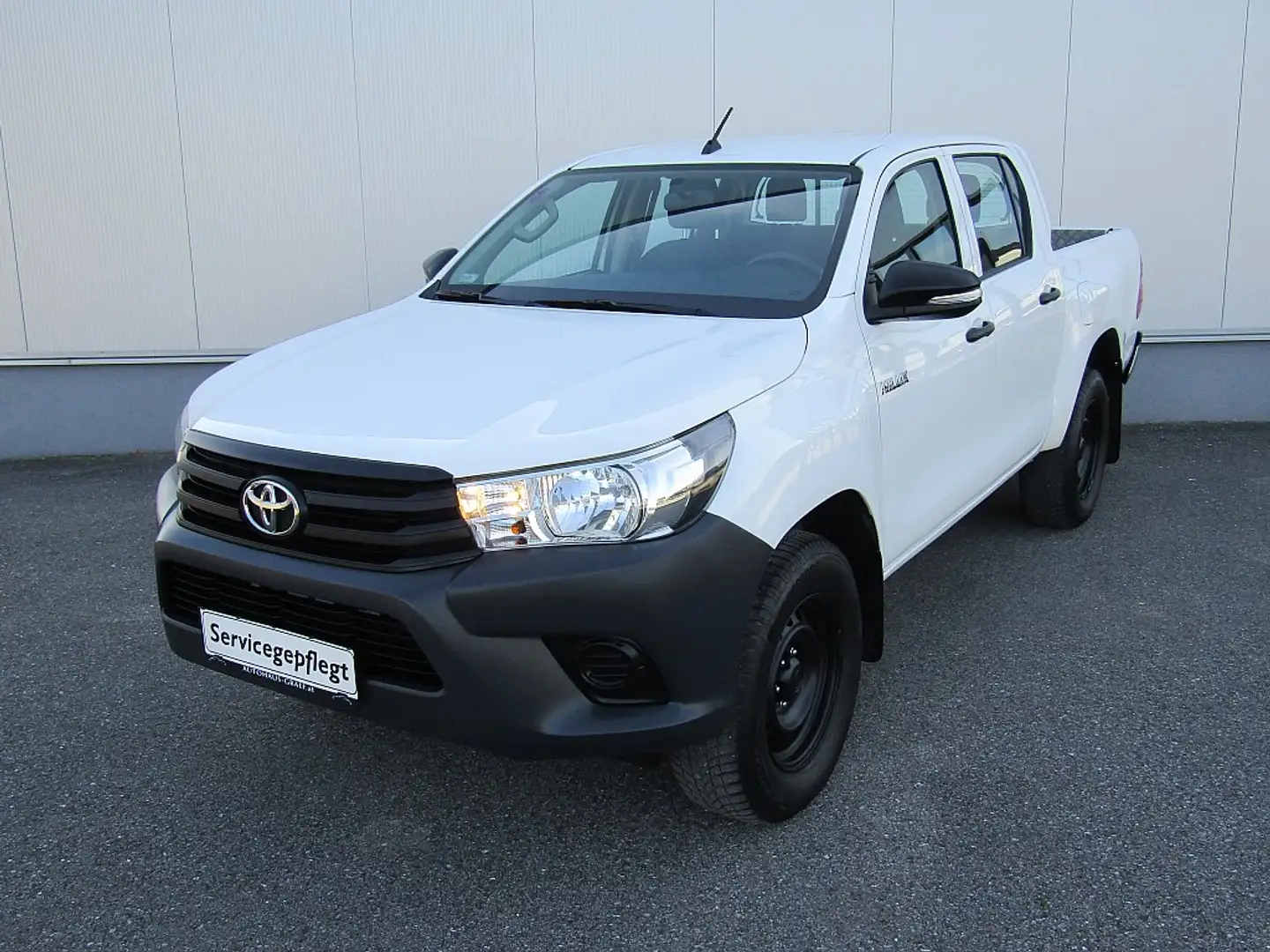Toyota Hilux Double Cab 4x4 Pick Up Blanc - 1