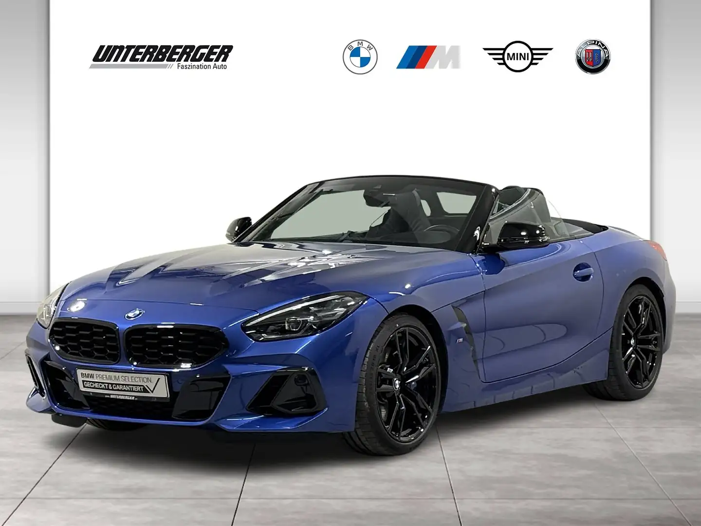 BMW Z4 M40i ACC RFK HUD HK DA PA eSitze ALED Bleu - 1