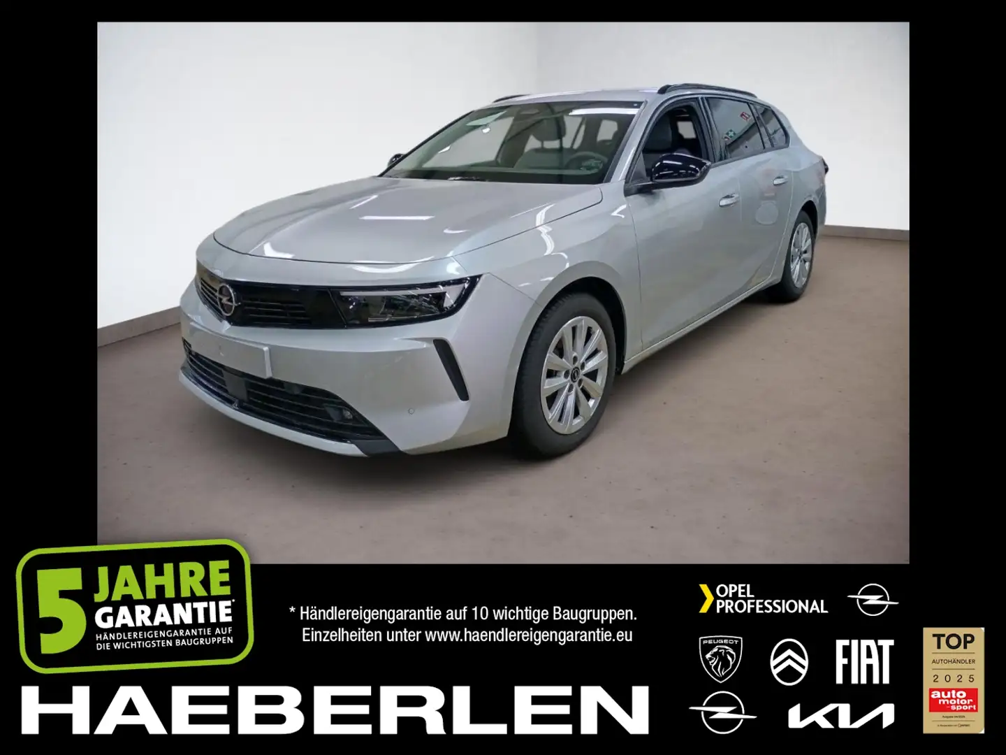 Opel Astra L Sports Tourer 1.2 Enjoy NAVI KAM PDC Grijs - 1
