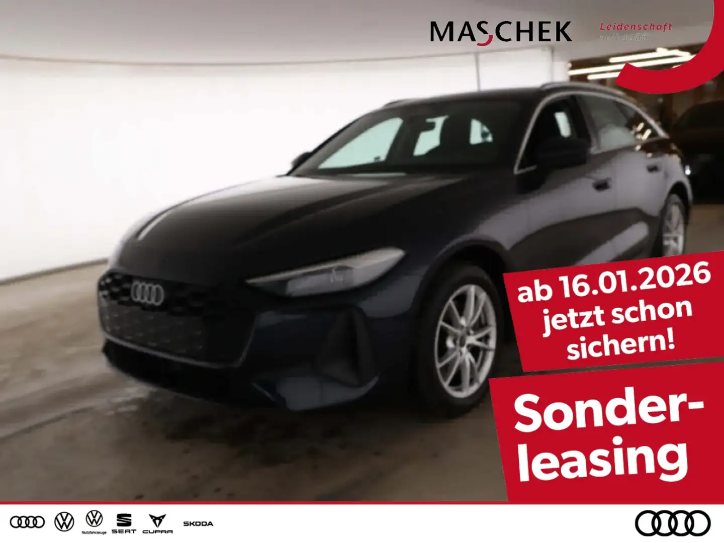 Audi A5 Avant edition one S line TFSI HUD Memory AHK Leder Schwarz - 1