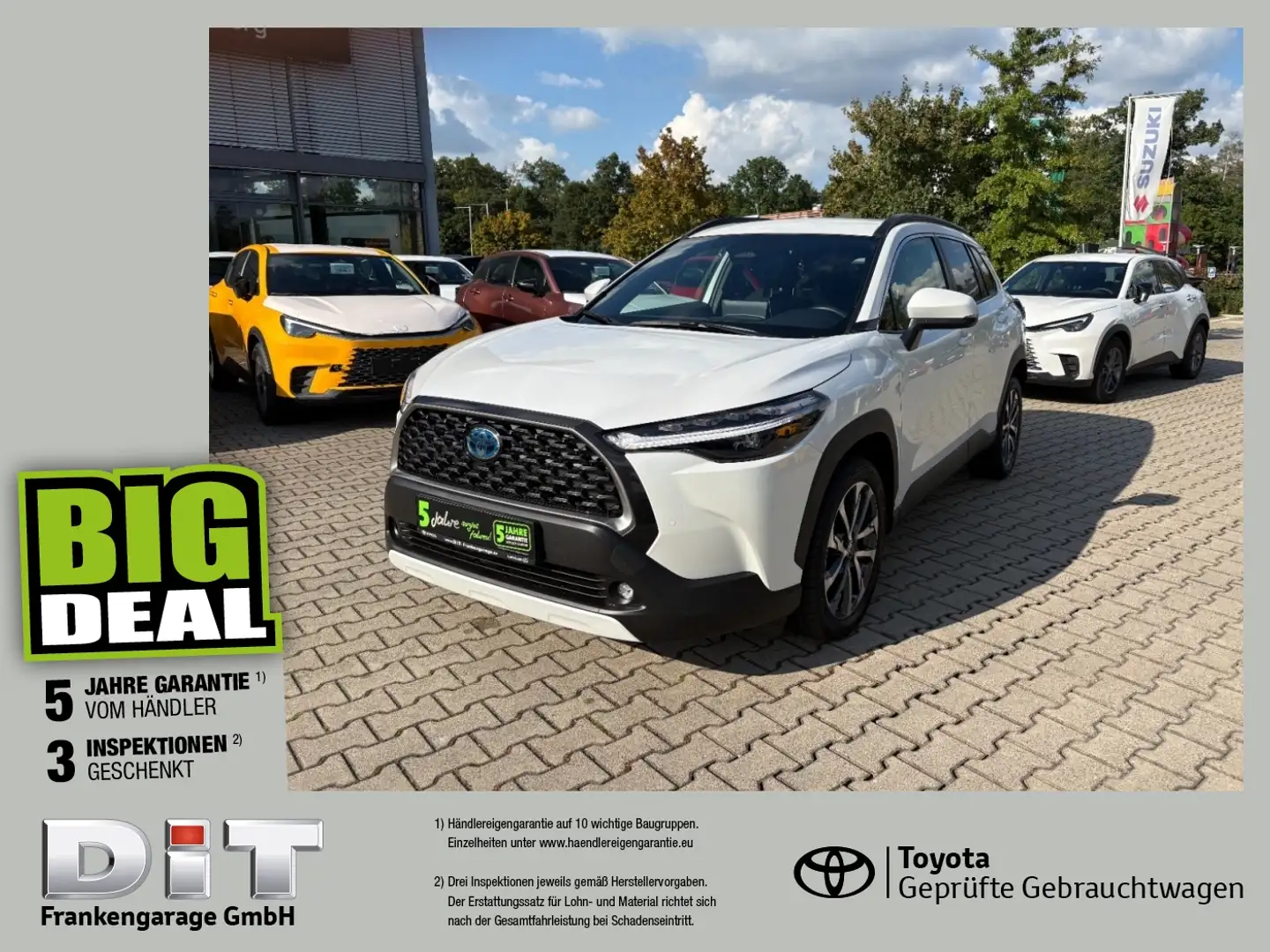 Toyota Corolla Cross 1.8 Hybrid Team D LED, Kamera, SHZ Wit - 1