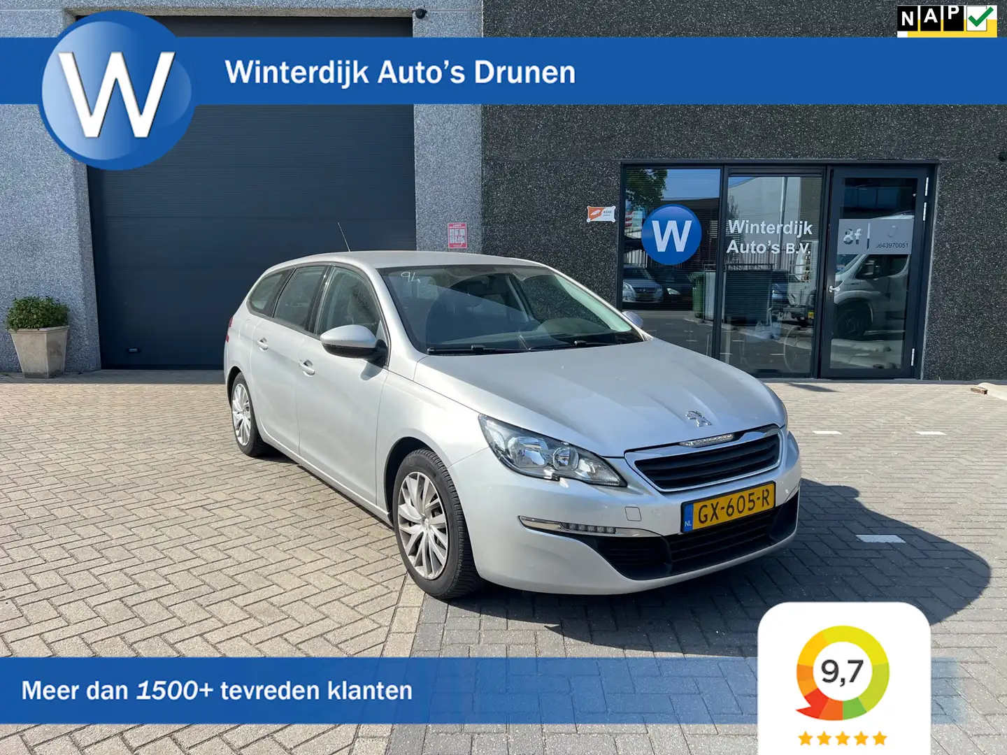 Peugeot 308 SW 1.2 PureTech Blue Lease Export of Handel Cil2 m Gris - 1