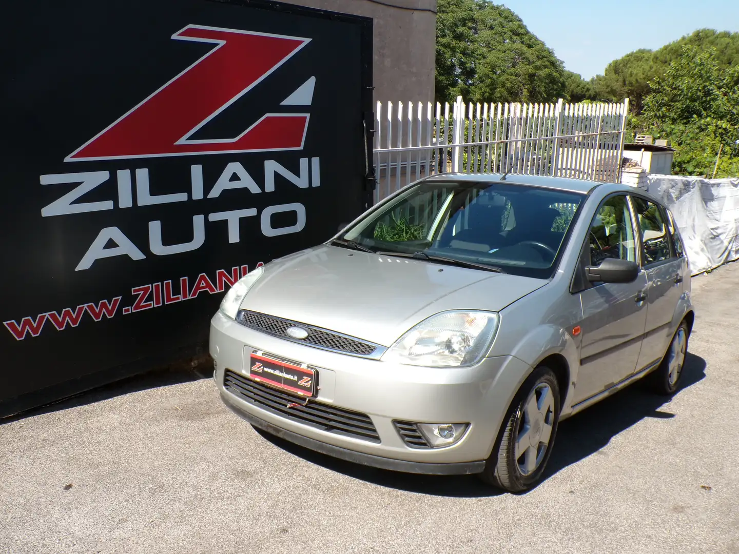 Ford Fiesta 5p 1.4 tdci ..QUALSIASI PROVA.. Zilver - 1
