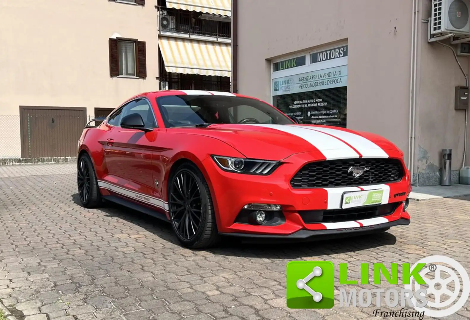 Ford Mustang 2.3 EcoBoost 317 CV Rosso - 1