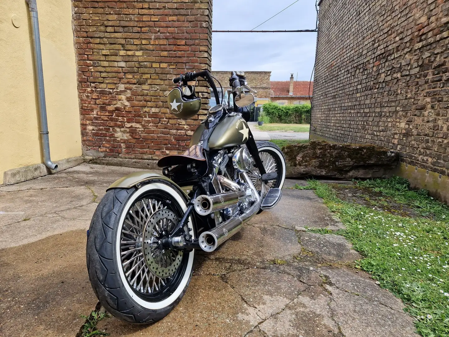 Harley-Davidson Softail Zelená - 1