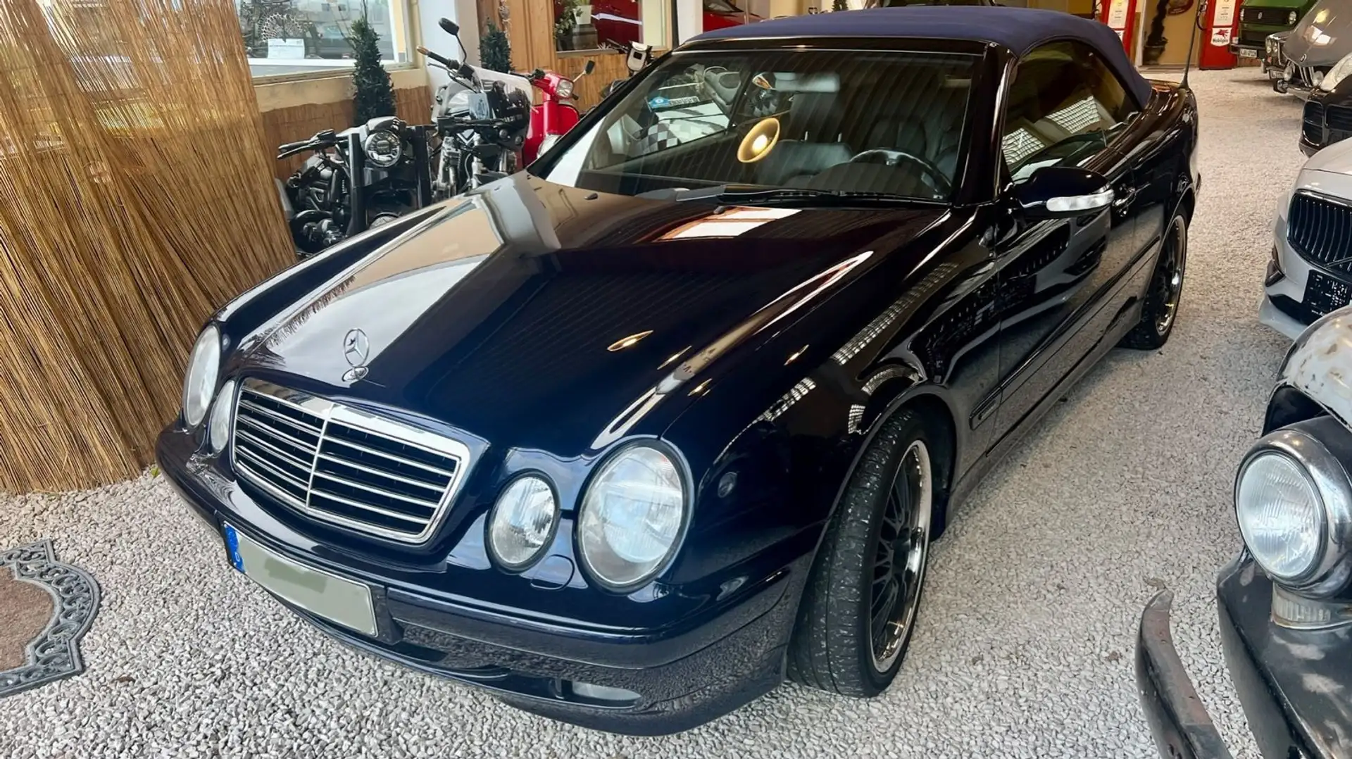 Mercedes-Benz CLK 200 K ELEGANCE Kék - 2