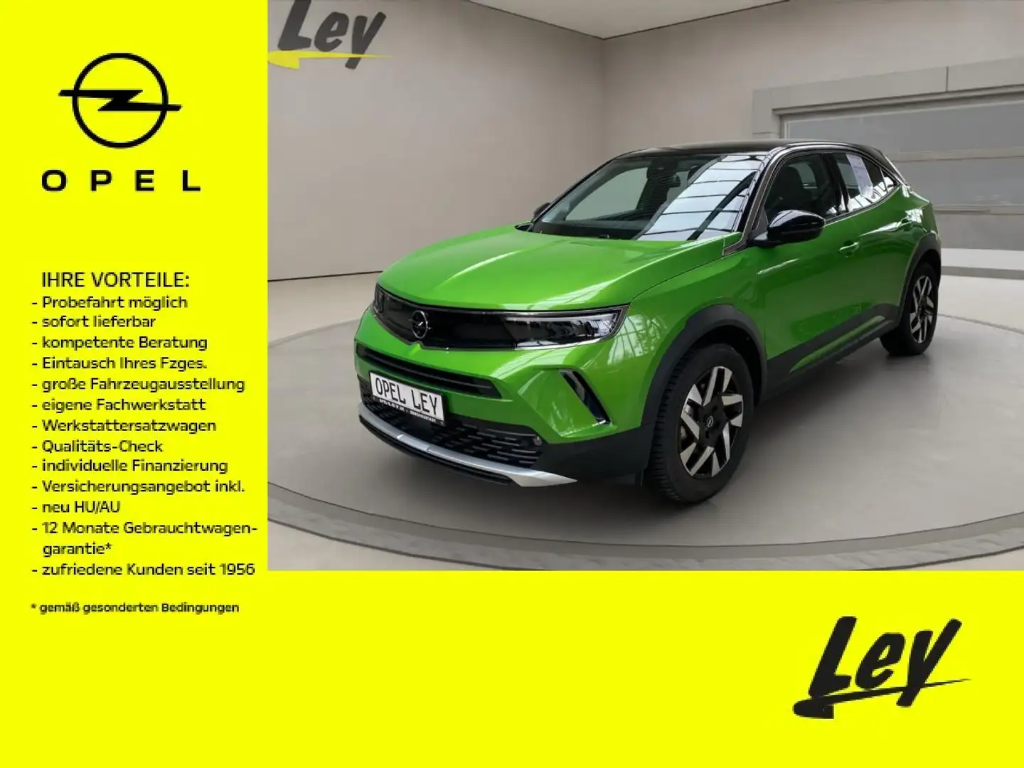Opel Mokka-E e Elegance Grün - 1