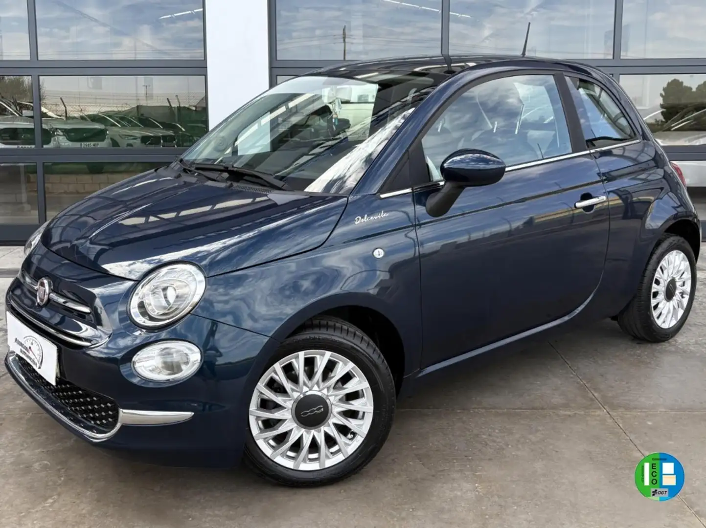 Fiat 500 1.0 Hybrid Dolcevita 52kW Azul - 2