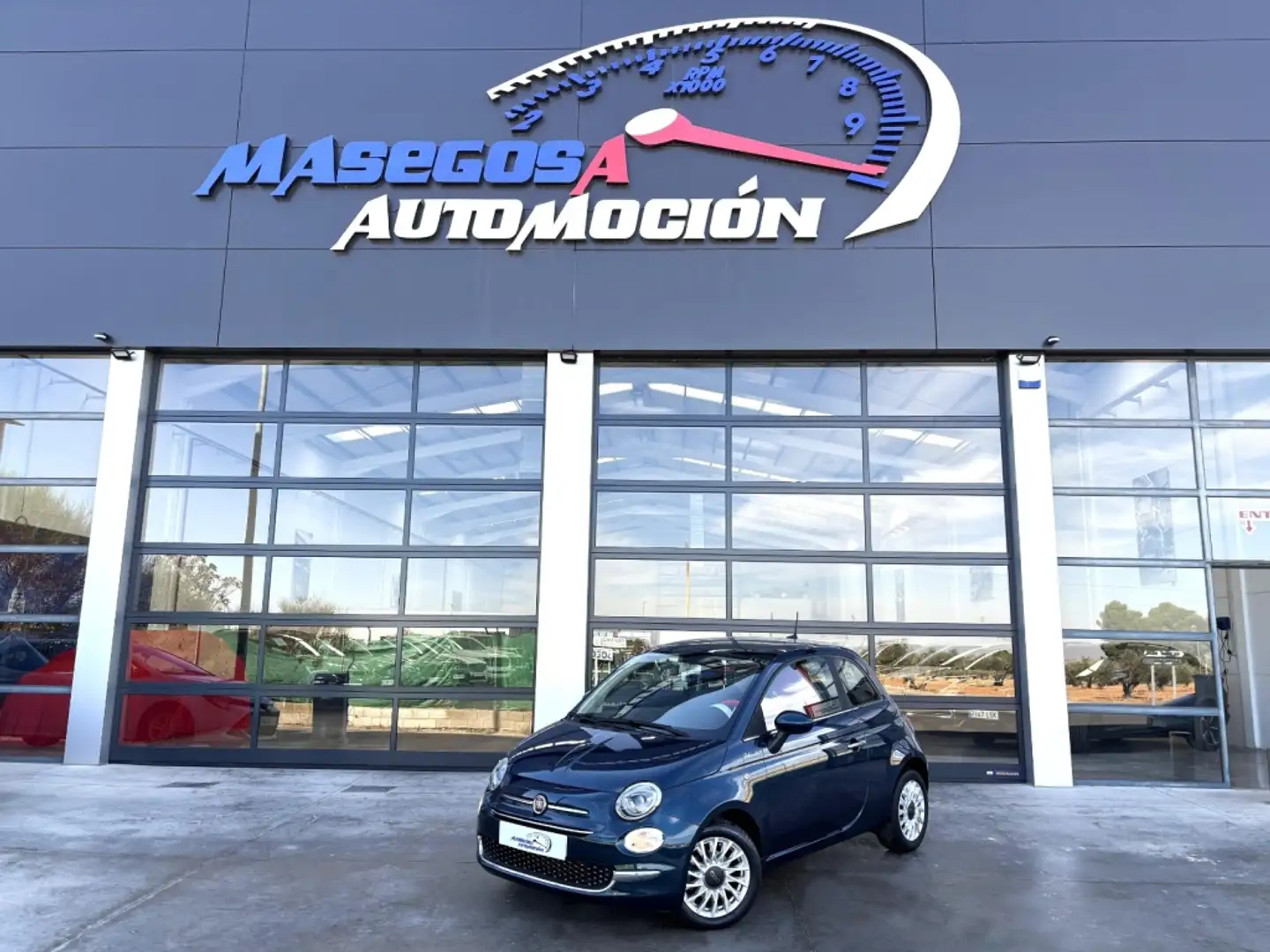 Fiat 500 1.0 Hybrid Dolcevita 52kW Bleu - 1