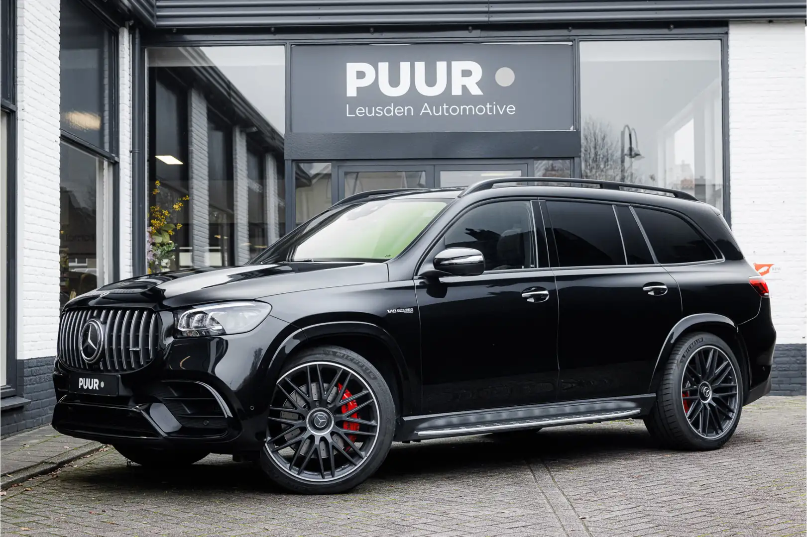 Mercedes-Benz GLS 63 AMG 4MATIC+ 7-Persoons Pano - Burmester - Carbon Schwarz - 1
