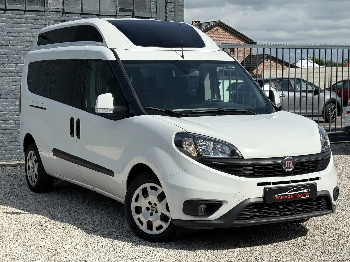 Fiat Doblo 1.6 Multijet /HANDICAP-CAR/EXPORT-MARCHAND/ Wit - 2