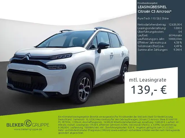 Citroen C3 Aircross PureTech 110 S&S Shine