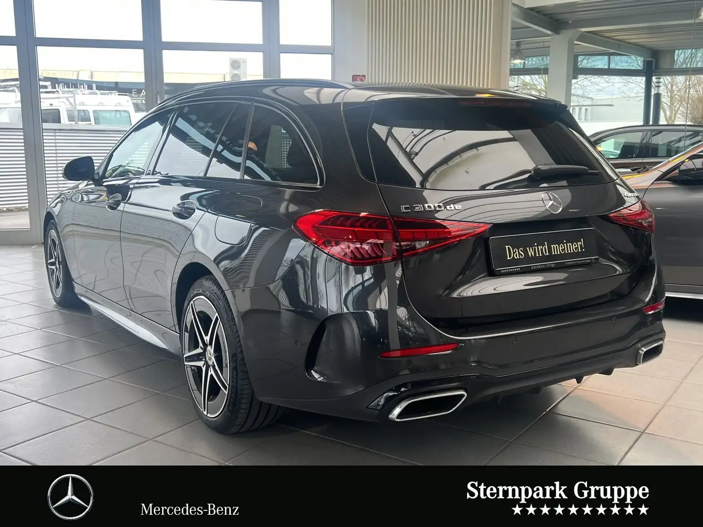Mercedes-Benz C 300 C 300 de T 4M AMG AHK*Pano*Dist*Memo*Digital*360 Gris - 2