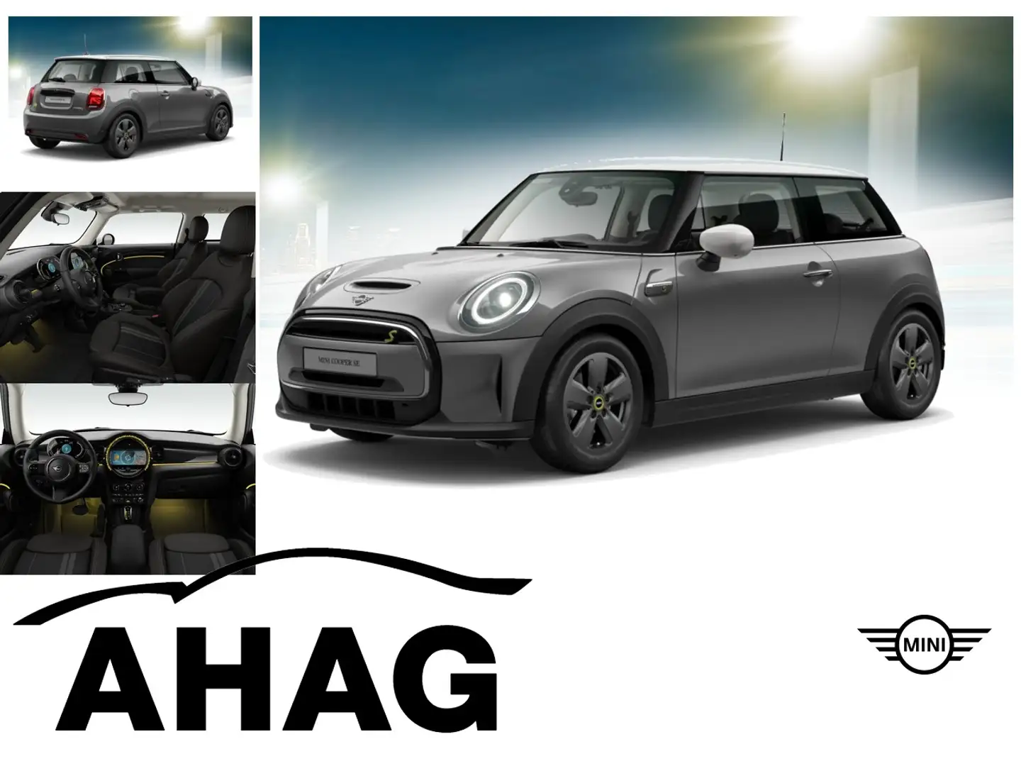 MINI Cooper SE Essential Trim Klimaaut. Sportsitze Grau - 1